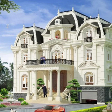 Thi công biệt thự tân cổ điển tại Tp Hồ Chí Minh
