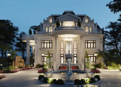Thi công biệt thự cổ điển tại Tp Hồ Chí Minh