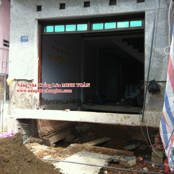 Gia cố chống lún nhà nâng nhà lên cao tại Tp Hồ Chí Minh