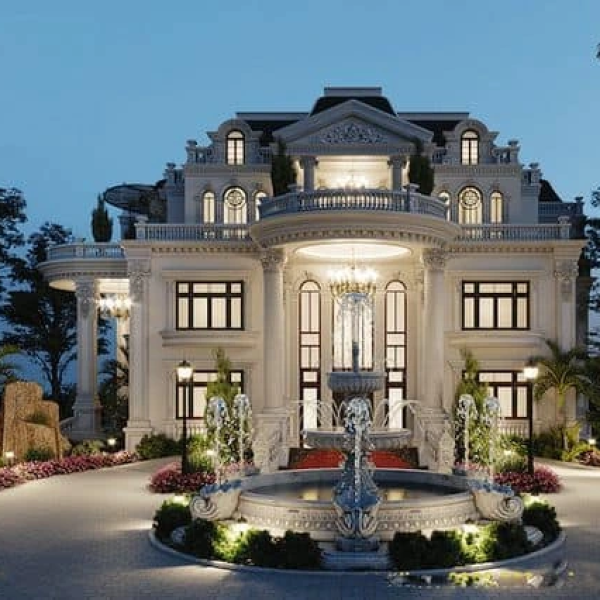 Thi công biệt thự cổ điển tại Tp Hồ Chí Minh