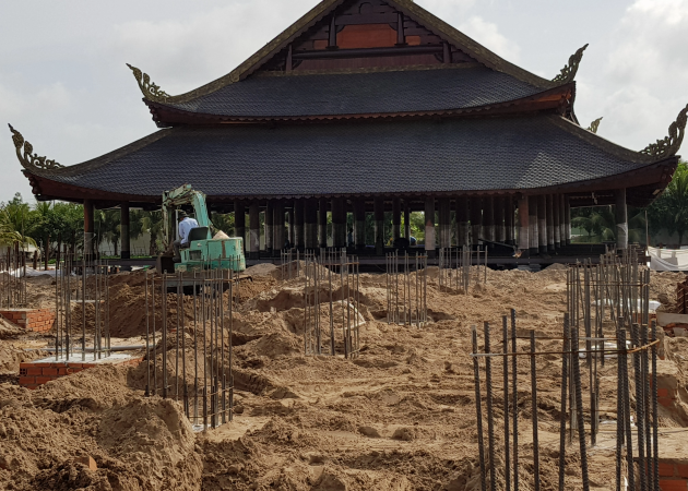 Công ty Minh Toàn di dời nhà lên đến 42 mét an toàn cho chủ nhân ngôi nhà