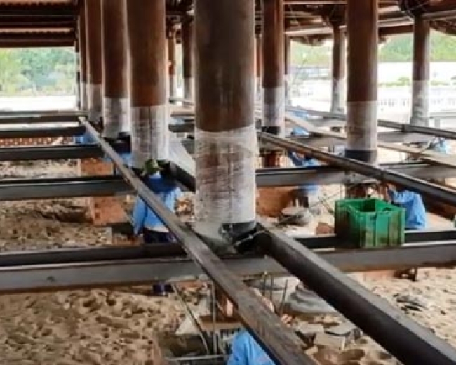 Xử lý lún nghiêng Minh Toàn Quận 7, TP.HCM - Lh: 0939.55.57.59