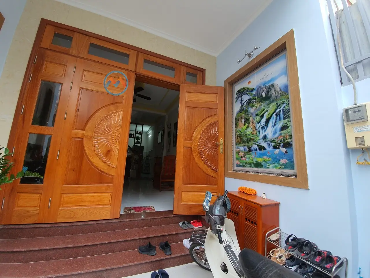 Công trình hoàn thiện chống lún chỉnh nghiêng nhà